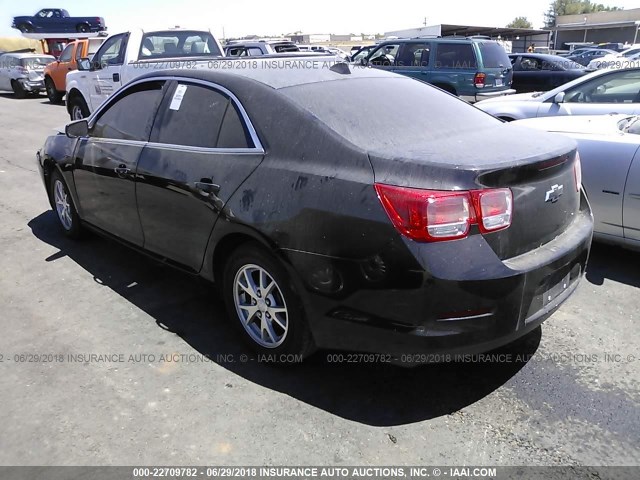 1G11A5SA0DU146152 - 2013 CHEVROLET MALIBU LS 黑色 照片 3