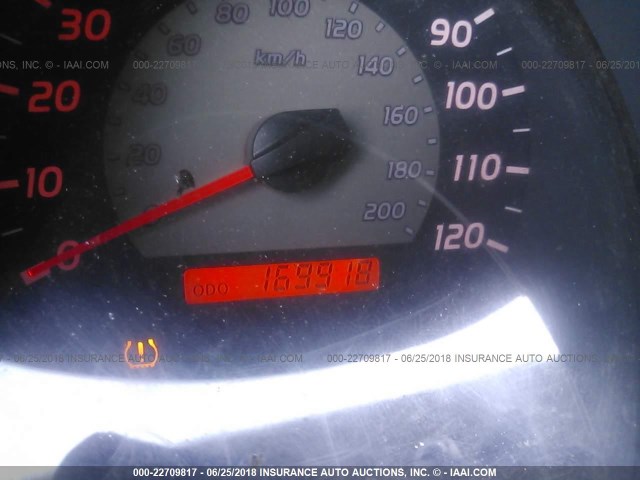 5TELU42N58Z545706 - 2008 TOYOTA TACOMA DOUBLE CAB ვერცხლისფერი ფოტო 7