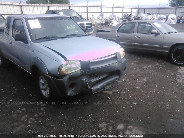 1N6DD26S82C362232 - 2002 NISSAN FRONTIER KING CAB XE SILVER photo 6