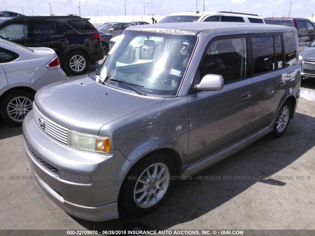 JTLKT324564053168 - 2006 TOYOTA SCION XB Grau Foto 2