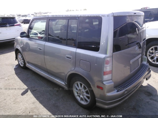 JTLKT324564053168 - 2006 TOYOTA SCION XB Grau Foto 3