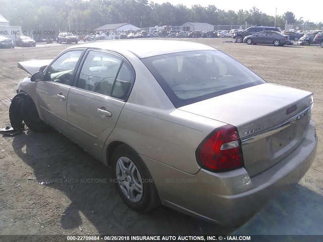 1G1ZS58F47F216540 - 2007 CHEVROLET MALIBU LS GOLD photo 3