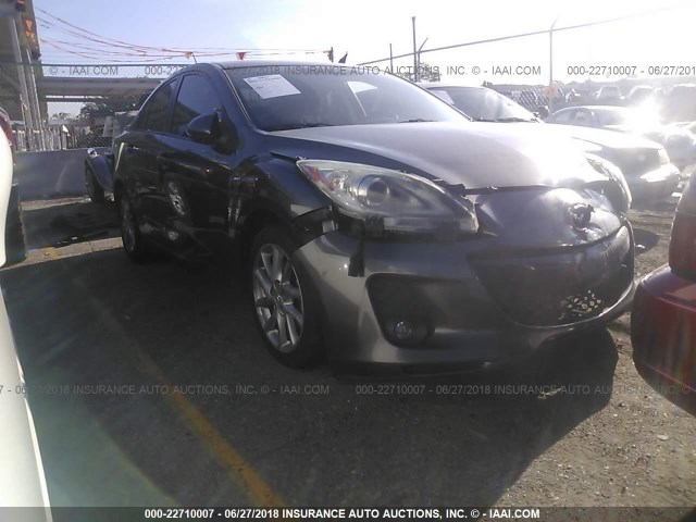 JM1BL1W6XC1515135 - 2012 MAZDA 3 S BLACK photo 1