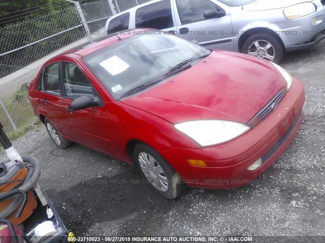 1FAFP38Z14W190989 - 2004 FORD FOCUS ZTS RED photo 1