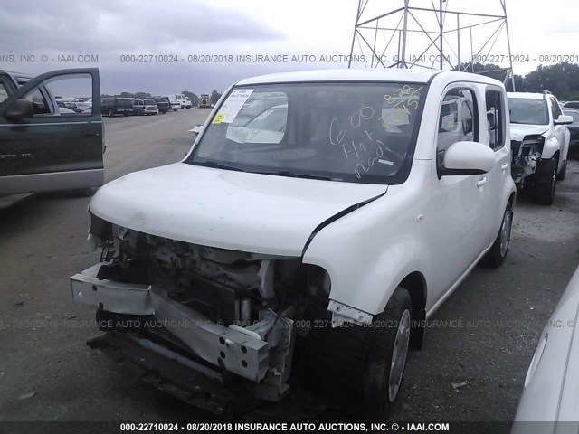 JN8AZ2KR4CT254576 - 2012 NISSAN CUBE S/SL/KROM WHITE photo 2