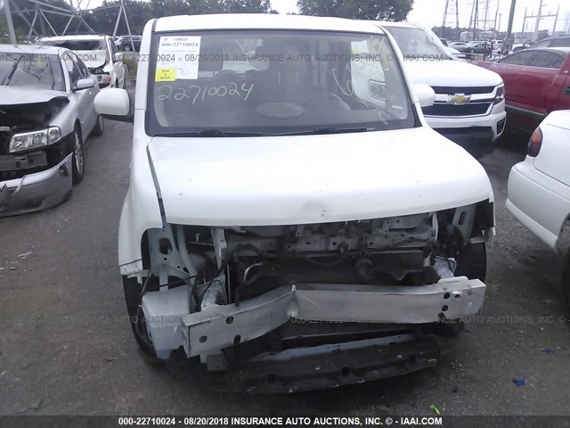 JN8AZ2KR4CT254576 - 2012 NISSAN CUBE S/SL/KROM WHITE photo 6