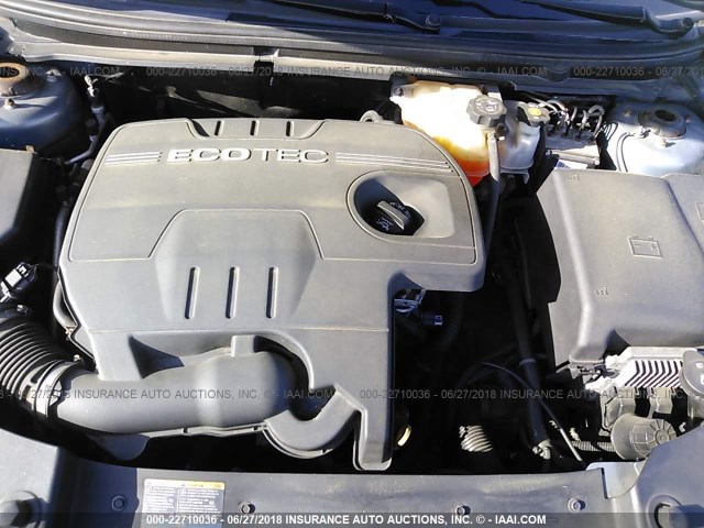 1G1ZH57B58F154211 - 2008 CHEVROLET MALIBU 1LT 浅蓝色 照片 10