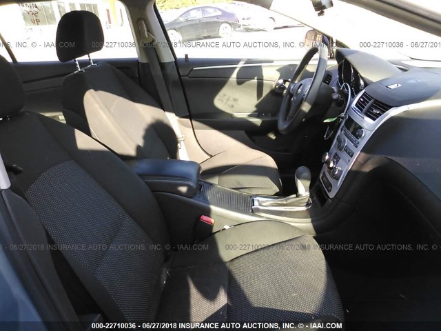 1G1ZH57B58F154211 - 2008 CHEVROLET MALIBU 1LT 浅蓝色 照片 5