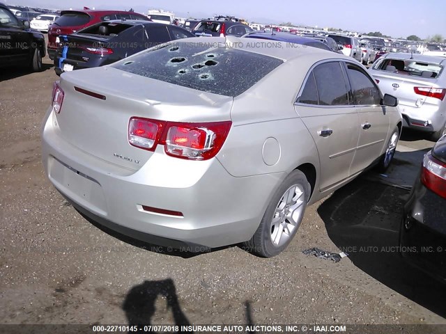 1G11C5SL2FF259992 - 2015 CHEVROLET MALIBU 1LT GOLD photo 4