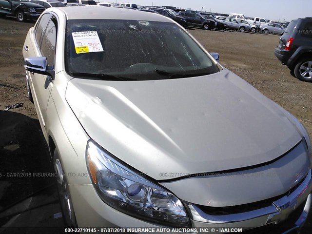 1G11C5SL2FF259992 - 2015 CHEVROLET MALIBU 1LT GOLD photo 6