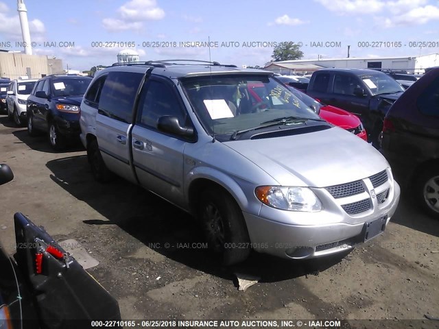 2B8GP44391R344869 - 2001 DODGE GRAND CARAVAN SPORT SILVER photo 1