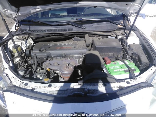 4T4BE46K39R097907 - 2009 TOYOTA CAMRY SE/LE/XLE 白色 照片 10