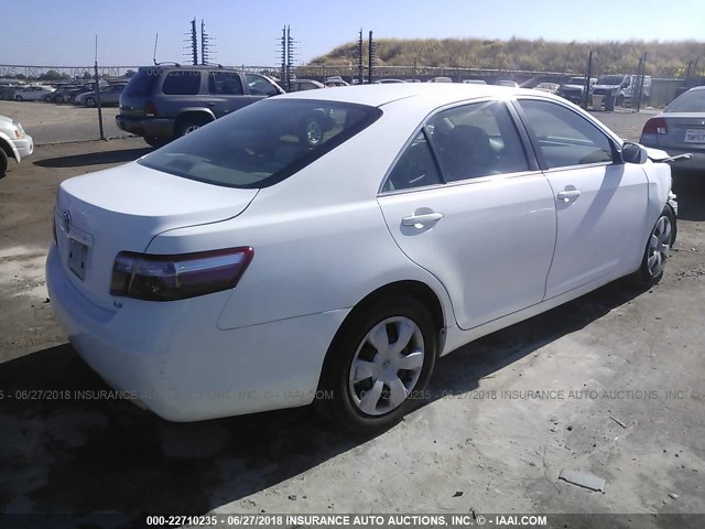 4T4BE46K39R097907 - 2009 TOYOTA CAMRY SE/LE/XLE 白色 照片 4