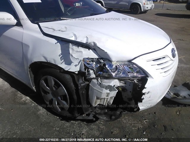 4T4BE46K39R097907 - 2009 TOYOTA CAMRY SE/LE/XLE 白色 照片 6