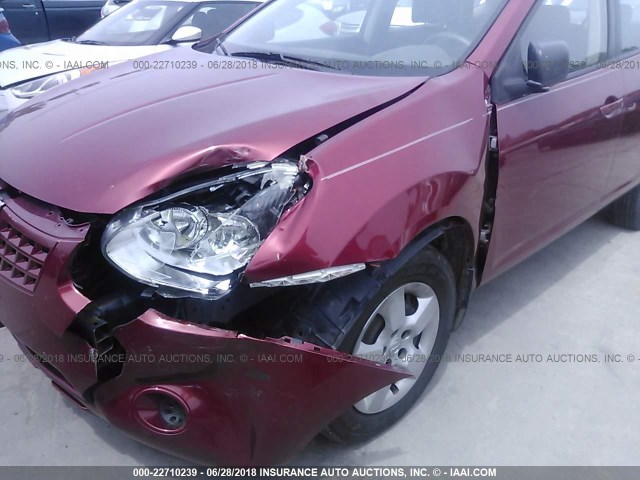 JN8AS58V39W179273 - 2009 NISSAN ROGUE S/SL MAROON photo 6