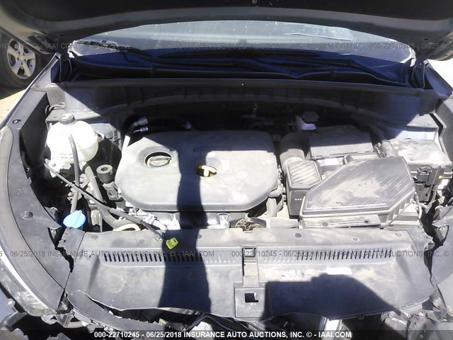 KM8J33A47HU252598 - 2017 HYUNDAI TUCSON LIMITED/SPORT AND ECO/SE GRAY photo 10