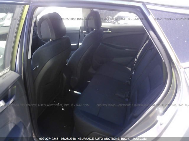 KM8J33A47HU252598 - 2017 HYUNDAI TUCSON LIMITED/SPORT AND ECO/SE GRAY photo 8