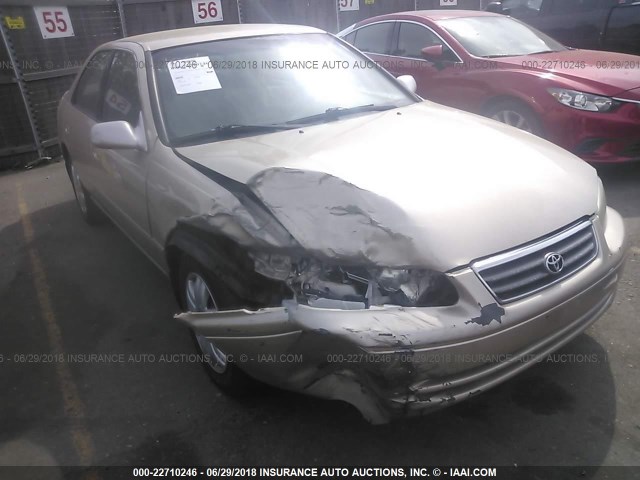 JT2BF22K3Y0257207 - 2000 TOYOTA CAMRY CE/LE/XLE 金色 照片 6