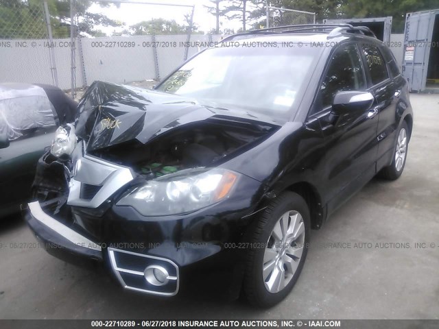 5J8TB1H56CA004700 - 2012 ACURA RDX TECHNOLOGY BLACK photo 6