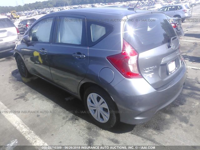 3N1CE2CP1HL366392 - 2017 NISSAN VERSA NOTE S/S PLUS/SV/SL/SR GRAY photo 3