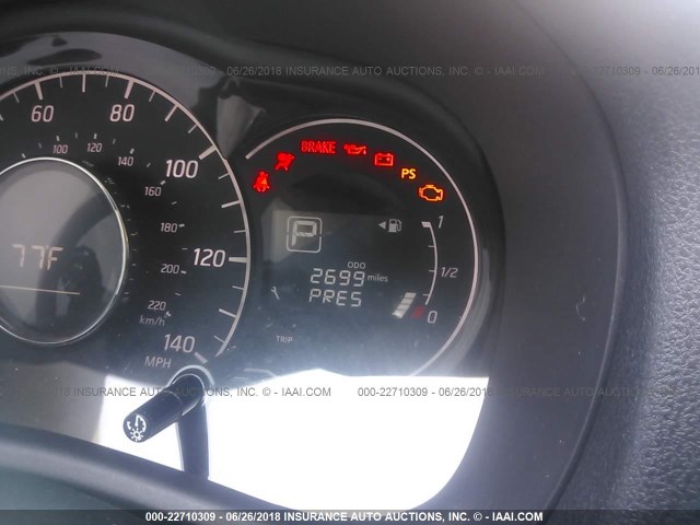 3N1CE2CP1HL366392 - 2017 NISSAN VERSA NOTE S/S PLUS/SV/SL/SR GRAY photo 7