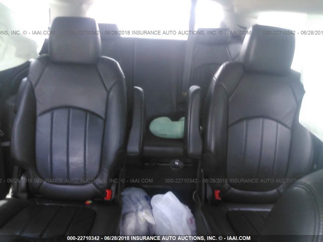 5GAKRBED6BJ397072 - 2011 BUICK ENCLAVE CXL 银色 照片 8