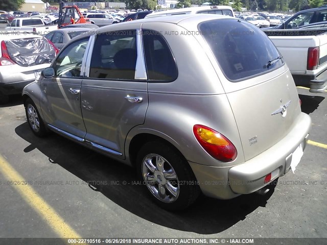 3C4FY58B33T627692 - 2003 CHRYSLER PT CRUISER TOURING TAN photo 3