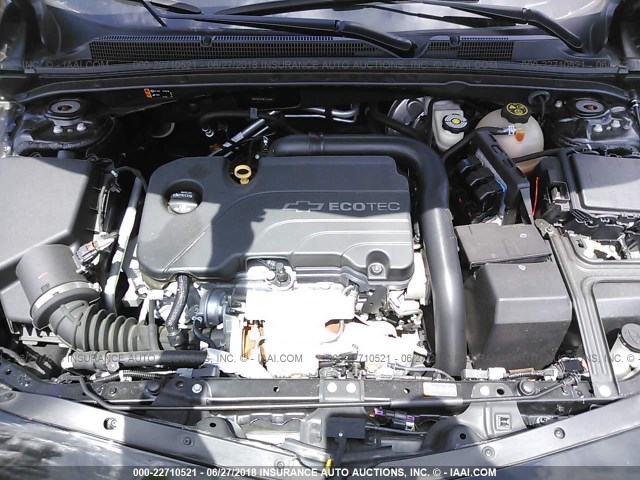 1G1ZB5ST9GF351589 - 2016 CHEVROLET MALIBU LS BLACK photo 10