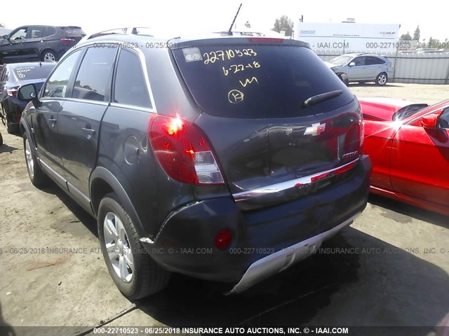 3GNAL2EK4DS602827 - 2013 CHEVROLET CAPTIVA LS 灰色 照片 3