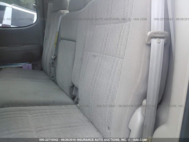5TBRT34106S479599 - 2006 TOYOTA TUNDRA ACCESS CAB SR5 BEIGE photo 8