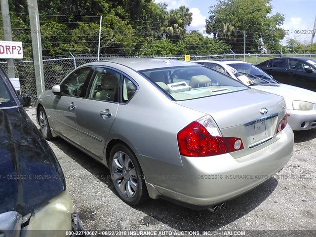 JNKAY01E67M312168 - 2007 INFINITI M35 SPORT GOLD photo 3