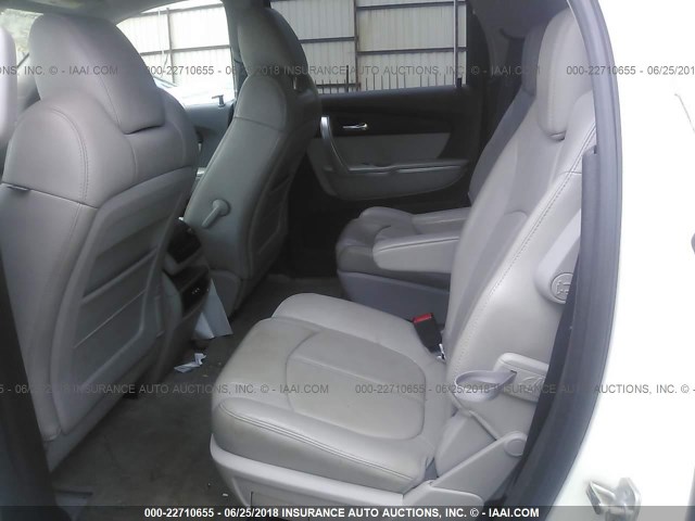 1GKER23D09J166231 - 2009 GMC ACADIA SLT-1 Weiß Foto 8