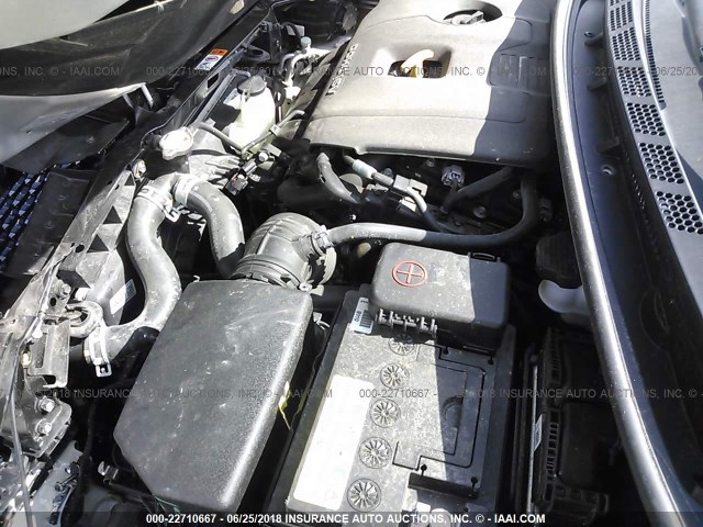 3KPFL4A78HE098489 - 2017 KIA FORTE LX/S SILVER photo 10