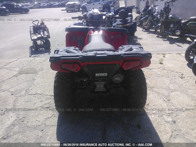 4XASEE576JA251041 - 2018 POLARIS SPORTSMAN 570 EPS 红色 照片 6