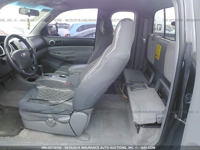 5TETU62N27Z399775 - 2007 TOYOTA TACOMA PRERUNNER ACCESS CAB BLACK photo 8