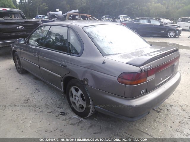 4S3BD6552S7237216 - 1995 SUBARU LEGACY LS/LSI GRAY photo 3