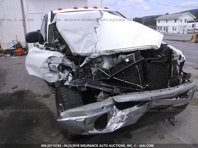 3D7KS26D96G202161 - 2006 DODGE RAM 2500 ST/SLT WHITE photo 6