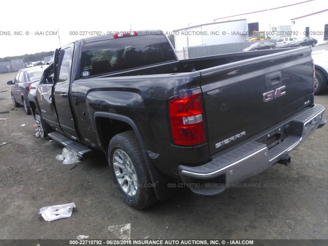 1GTV2UEH1EZ194577 - 2014 GMC SIERRA K1500 SLE GRAY photo 3