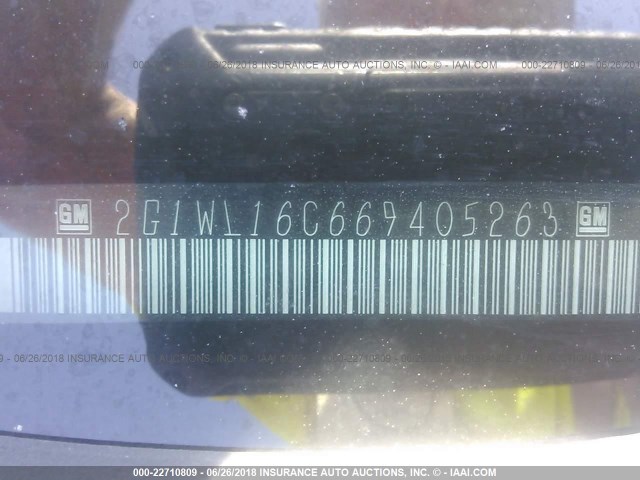 2G1WL16C669405263 - 2006 CHEVROLET MONTE CARLO SS 红色 照片 9