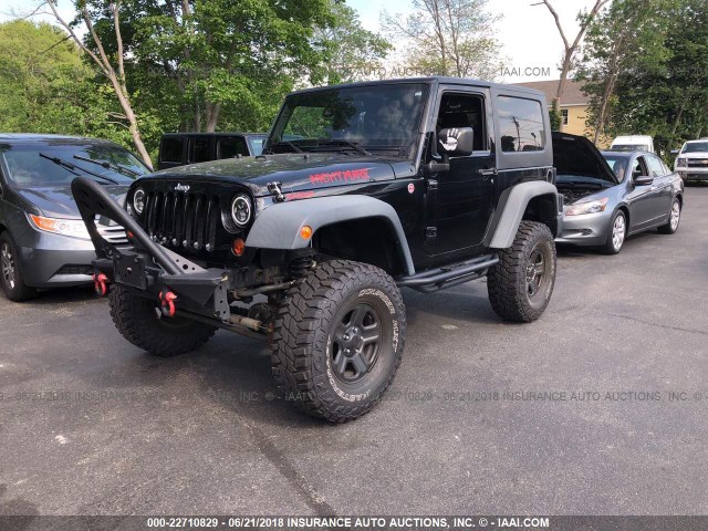 1J4AA2D1XBL608751 - 2011 JEEP WRANGLER SPORT 黑色 照片 2