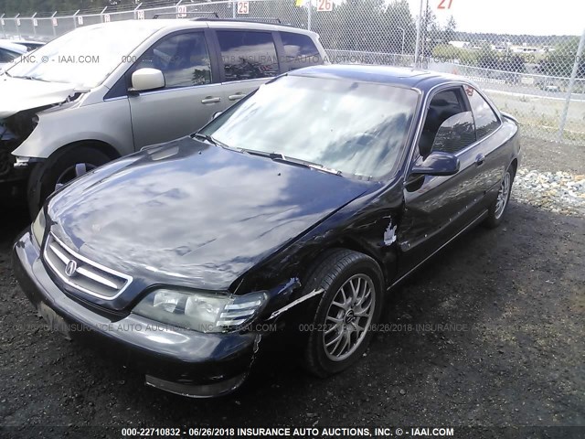 19UYA2252XL001200 - 1999 ACURA 3.0CL Սև լուսանկար 2