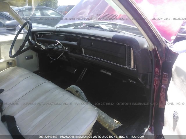 266578E105660 - 1968 PONTIAC GRAND PRIX RED photo 5