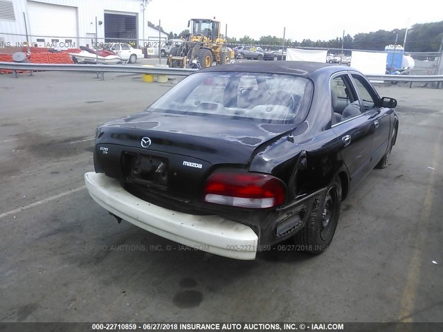 1YVGF22C4X5826602 - 1999 MAZDA 626 ES/LX BLACK photo 6