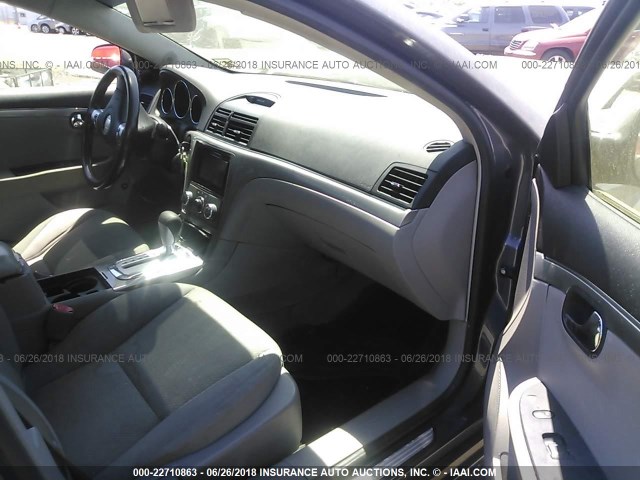 1G8ZS57B48F272253 - 2008 SATURN AURA XE GRAY photo 5