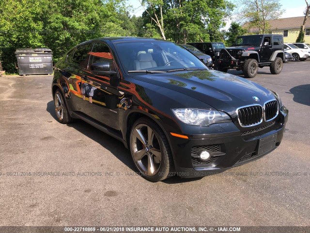 5UXFG8C57BLZ95601 - 2011 BMW X6 XDRIVE50I BLACK photo 1