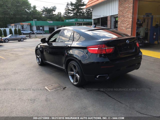 5UXFG8C57BLZ95601 - 2011 BMW X6 XDRIVE50I BLACK photo 3