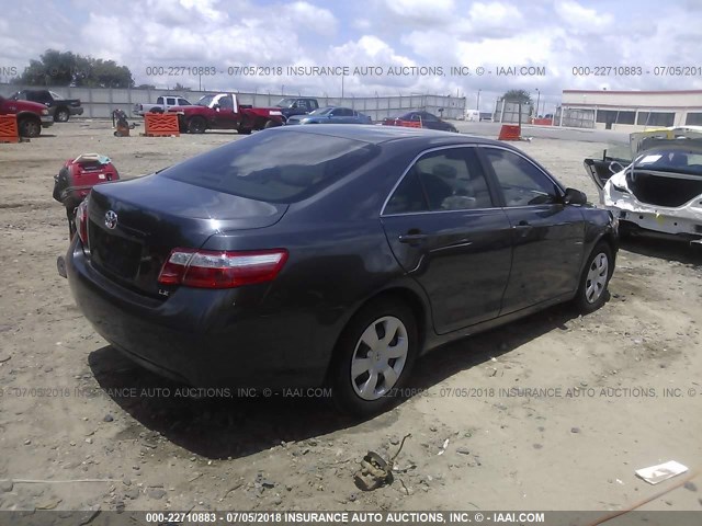 4T1BK46K99U580188 - 2009 TOYOTA CAMRY SE/LE/XLE GRAY photo 4