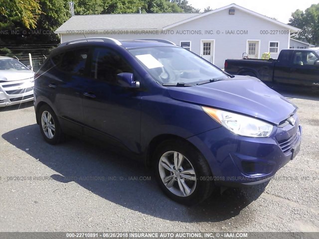 KM8JUCAC3BU159069 - 2011 HYUNDAI TUCSON GLS/LIMITED 蓝色 照片 1