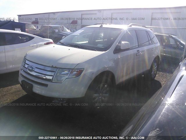 2FMDK49C07BA57545 - 2007 FORD EDGE SEL PLUS CREAM photo 2