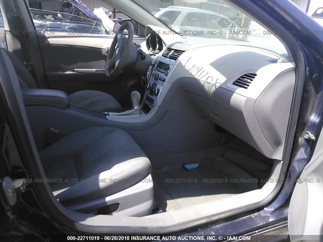 1G1ZA5E00AF278737 - 2010 CHEVROLET MALIBU LS BLUE photo 5
